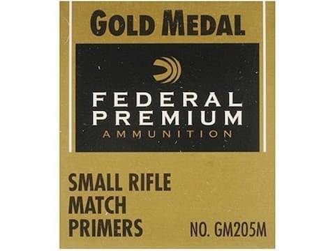 Federal Premium Gold Medal Small Rifle Match Primers